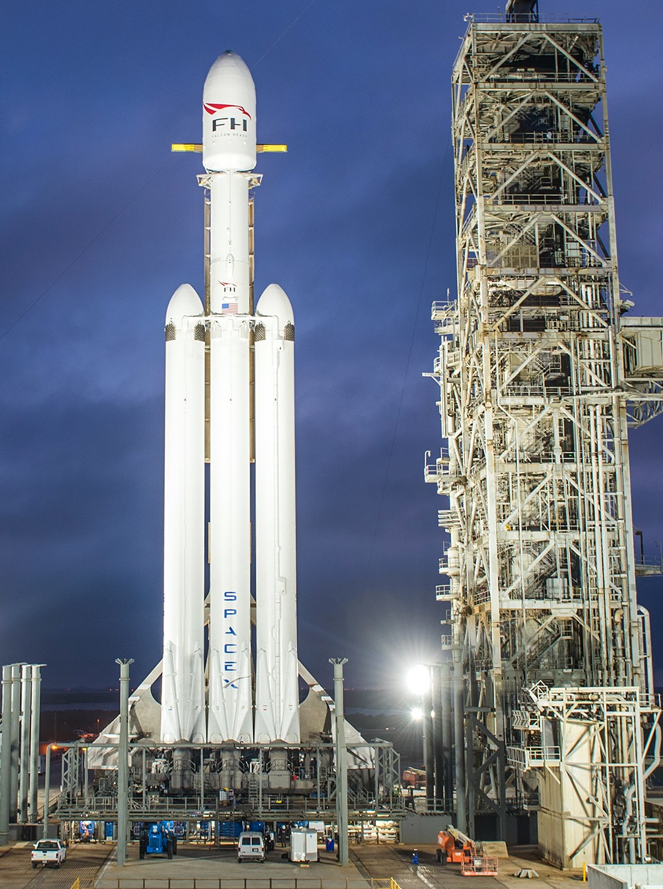 Falcon Heavy ready for launch
